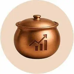 Copper pot of wealth (COOKWARE)