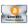 200 USDT BTC Position Voucher