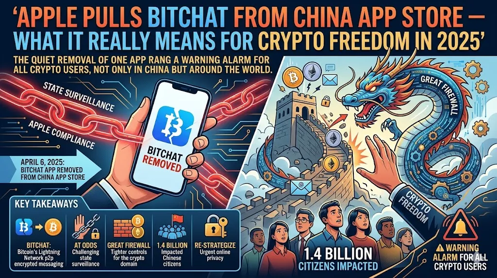 Apple Pulls Bitchat from China App Store