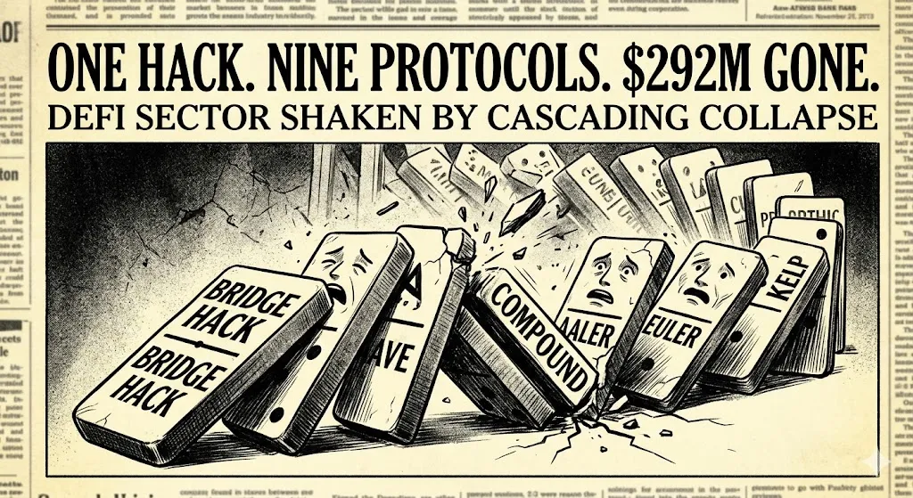 One Hack, Nine Protocols, $292 Million Gone: The Kelp Exploit Exposes DeFi's Contagion Problem