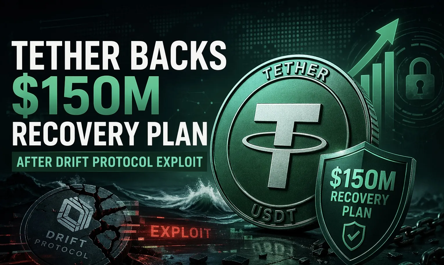 Tether Backs $150M Recovery Plan After Drift Protocol Exploit