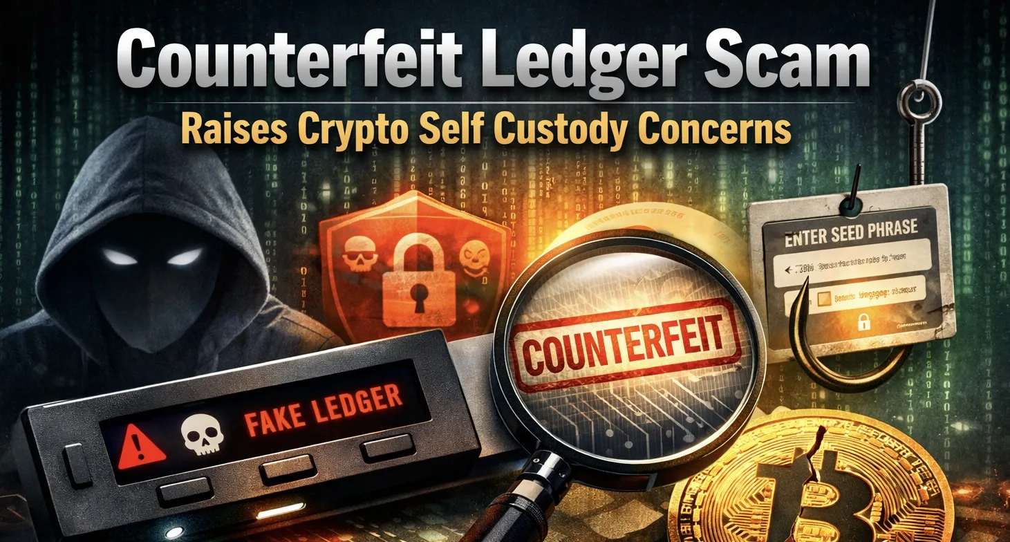 Counterfeit Ledger Scam Raises Crypto Self Custody Concerns