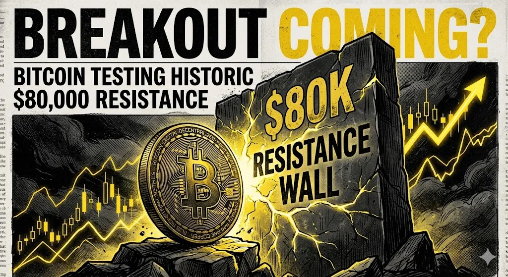 Bitcoin Buyers Show 'Renewed Conviction' with BTC Price Push Above $79K