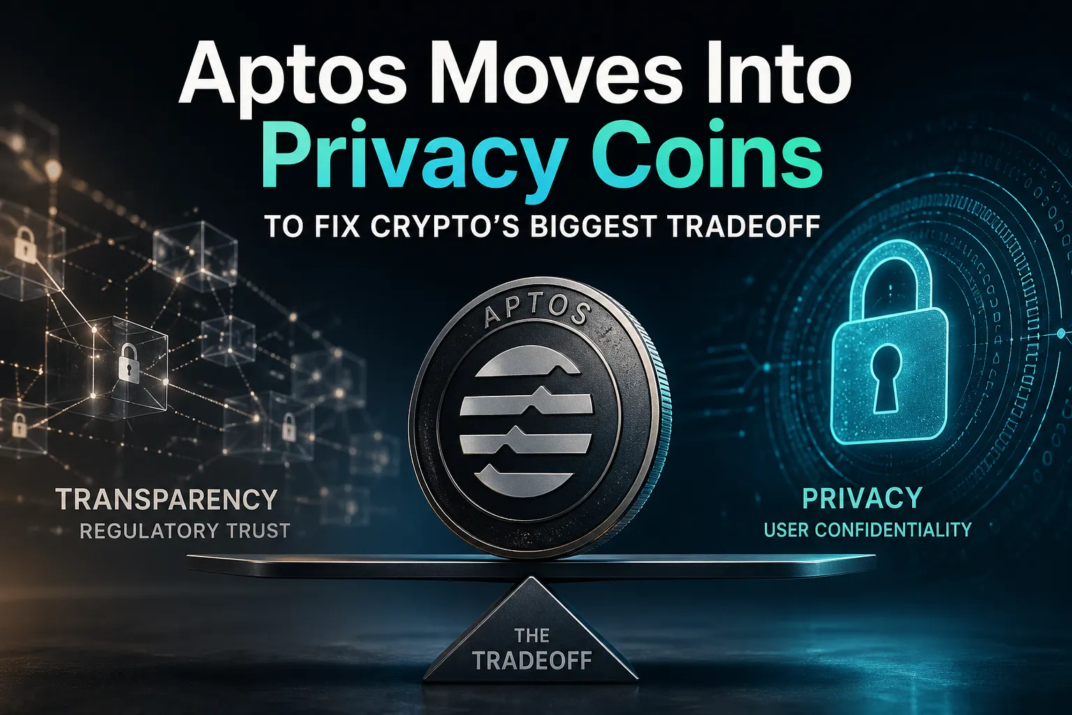 Aptos Moves Into Privacy Coins to Fix Crypto’s Biggest Tradeoff