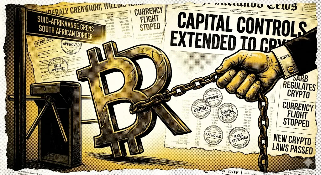 Rand on a Leash: South Africa Wants to Track Every Crypto Move You Make Across Its Borders