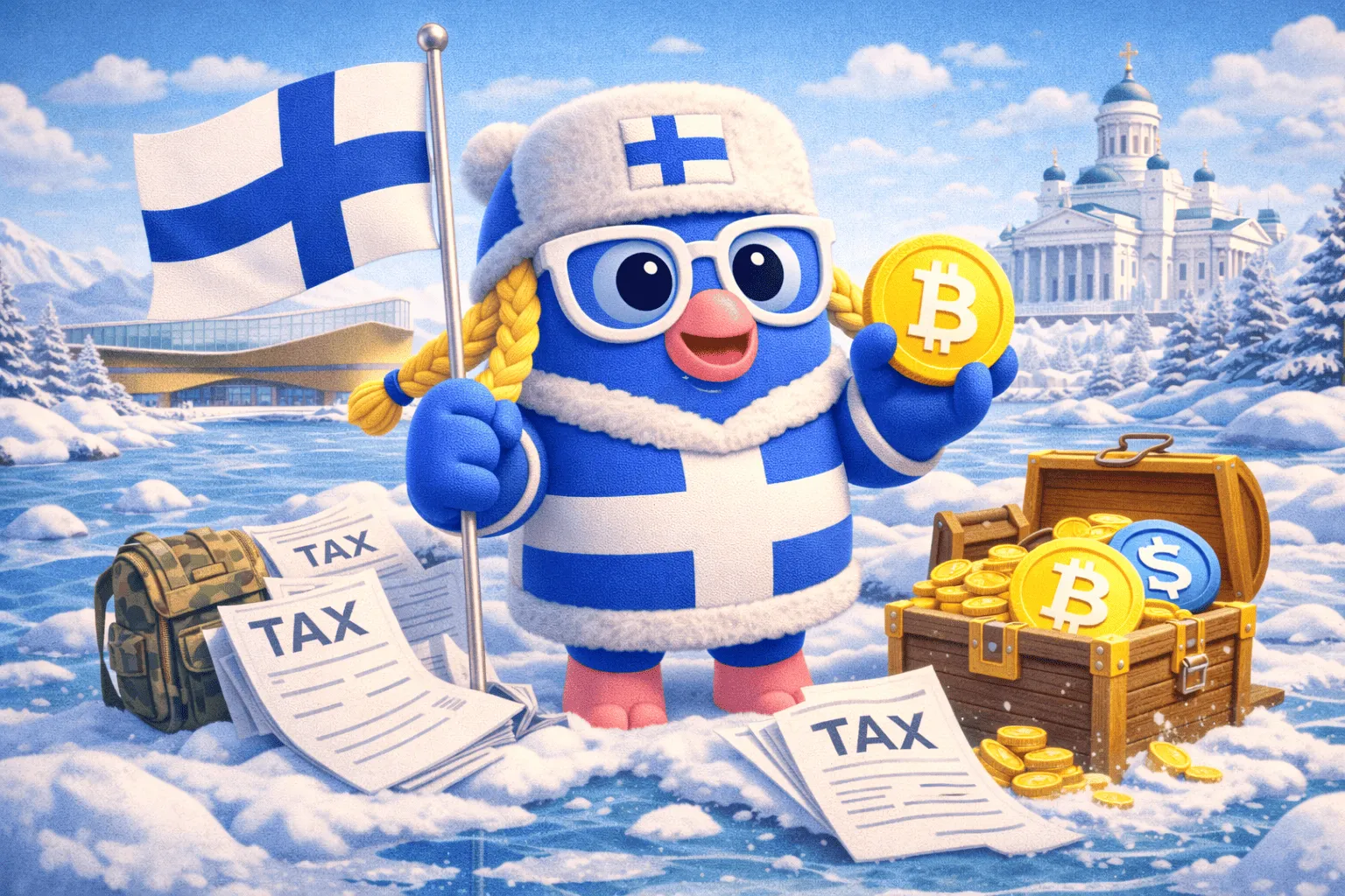 Crypto taxes in Finland