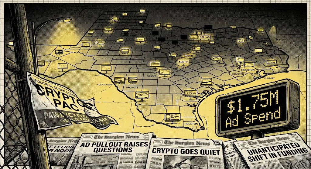 Crypto PAC's Texas Ad Pause Signals a Shift in Political Strategy