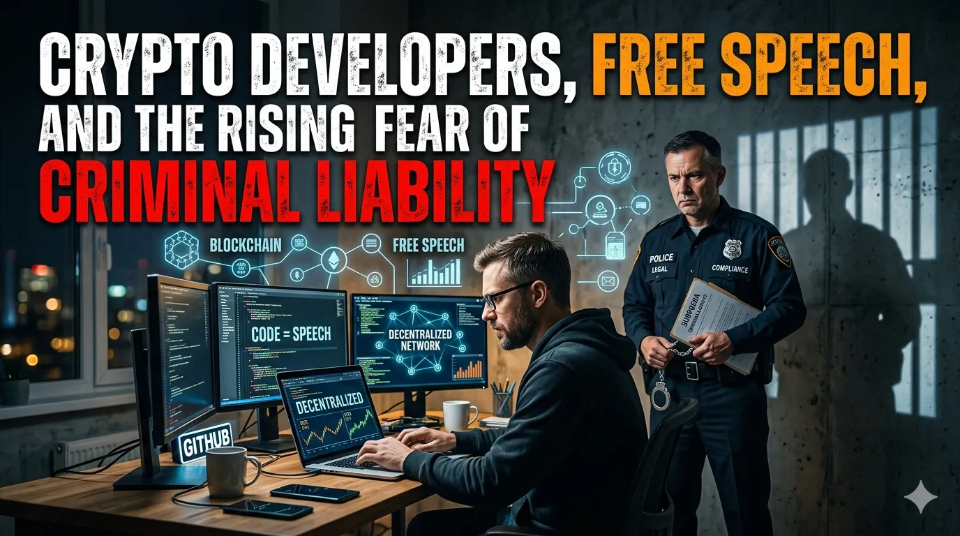 Crypto Developers, Free Speech, and the Rising Fear of Criminal Liability