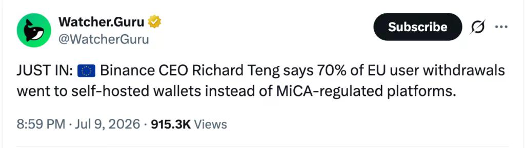 Nobody needed exchanges to begin with - 3