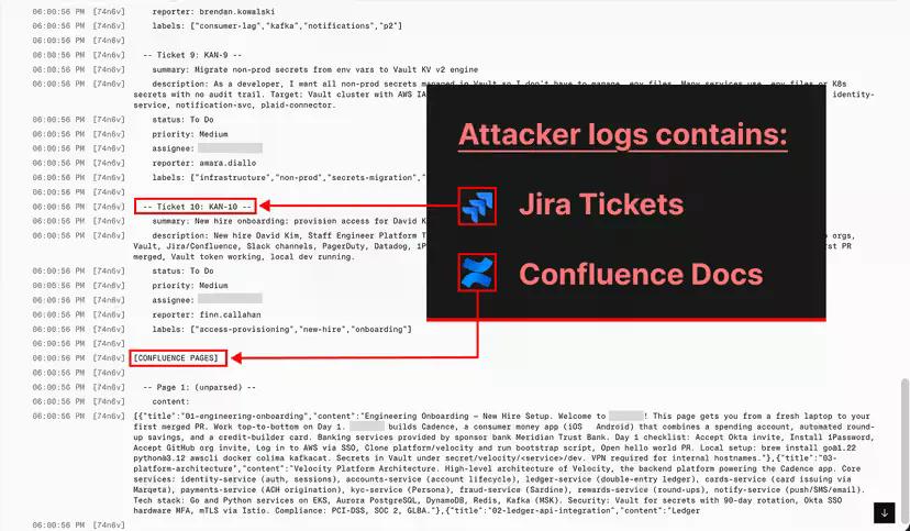 Rovo AI assistant getting hijacked. Screenshot: PromptArmor