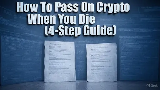 How to Pass on Crypto When You Die (4-Step Guide)