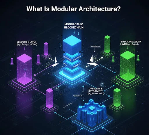 How Modular Architecture Is Reshaping Blockchain Scalability