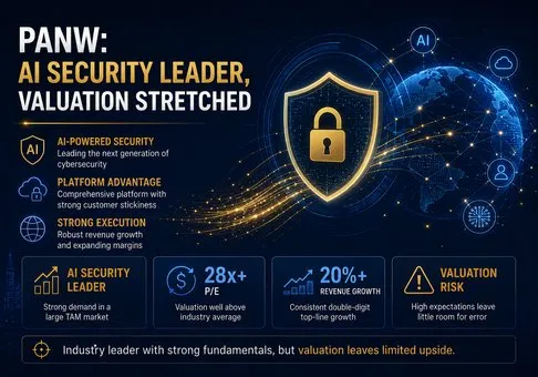 Laporan Riset Ekuitas Palo Alto Networks (PANW) - Permintaan Keamanan AI Nyata, tetapi Kelipatan Laba 100x Memperhitungkan Dominasi Kategori