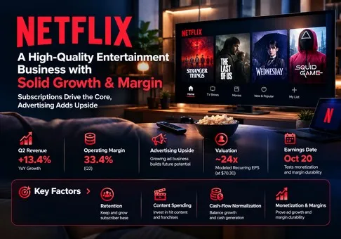 Netflix, Inc. (NFLX) Equity Research Report - Fair Valuation Depends on Recurring Cash Flow and Retention